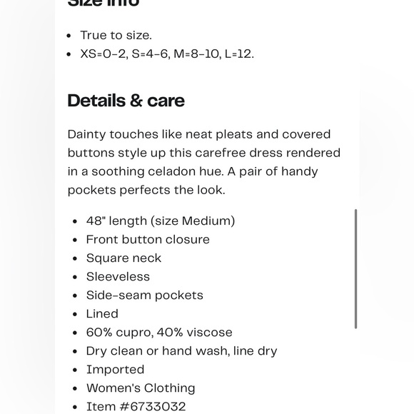 NWT Sancia marille dress size s - Picture 9 of 9